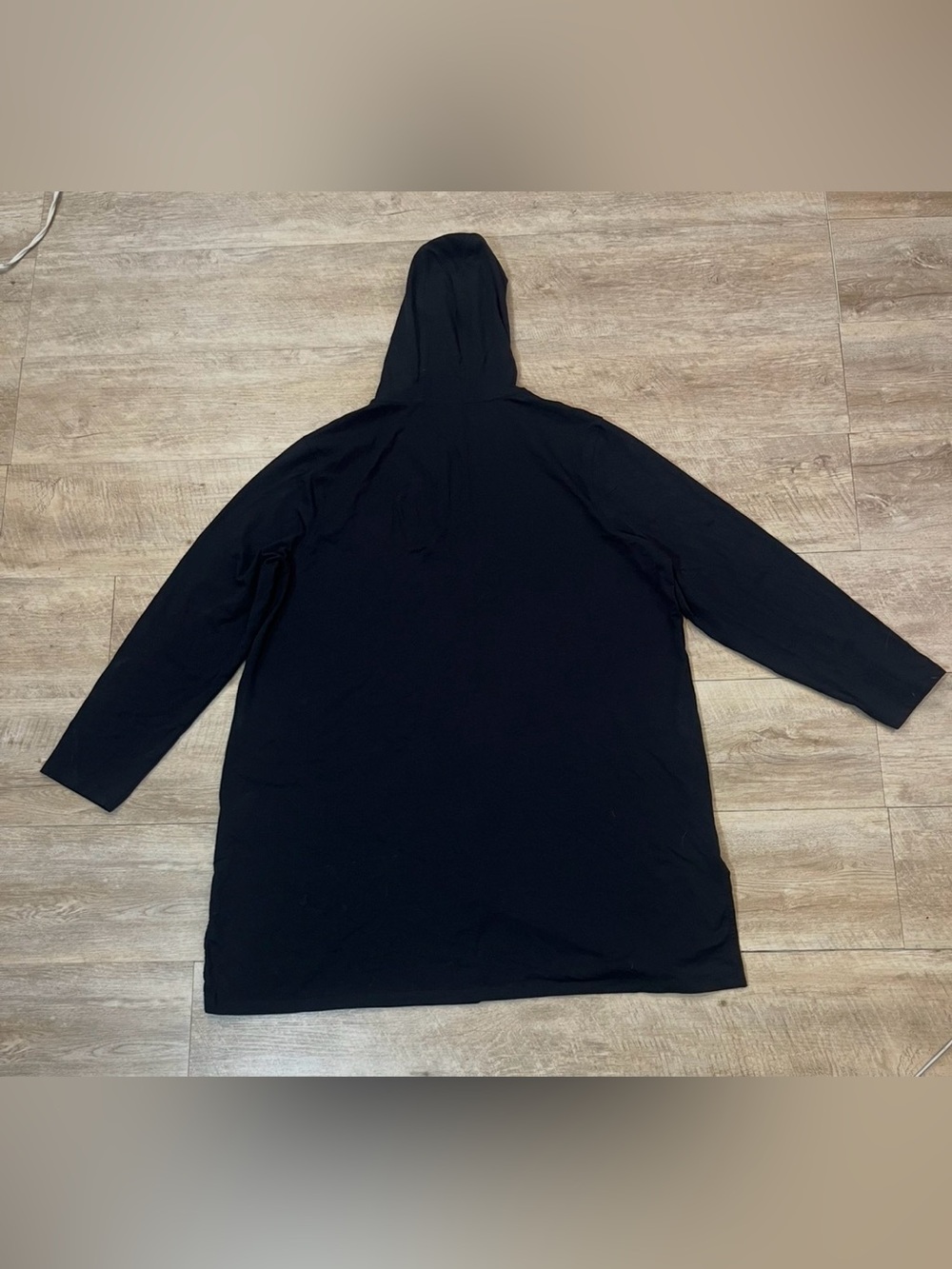 Coolibar Women’s UPF 50+ Black Long Cabana Hoodie Size XXL - Picture 11 of 11